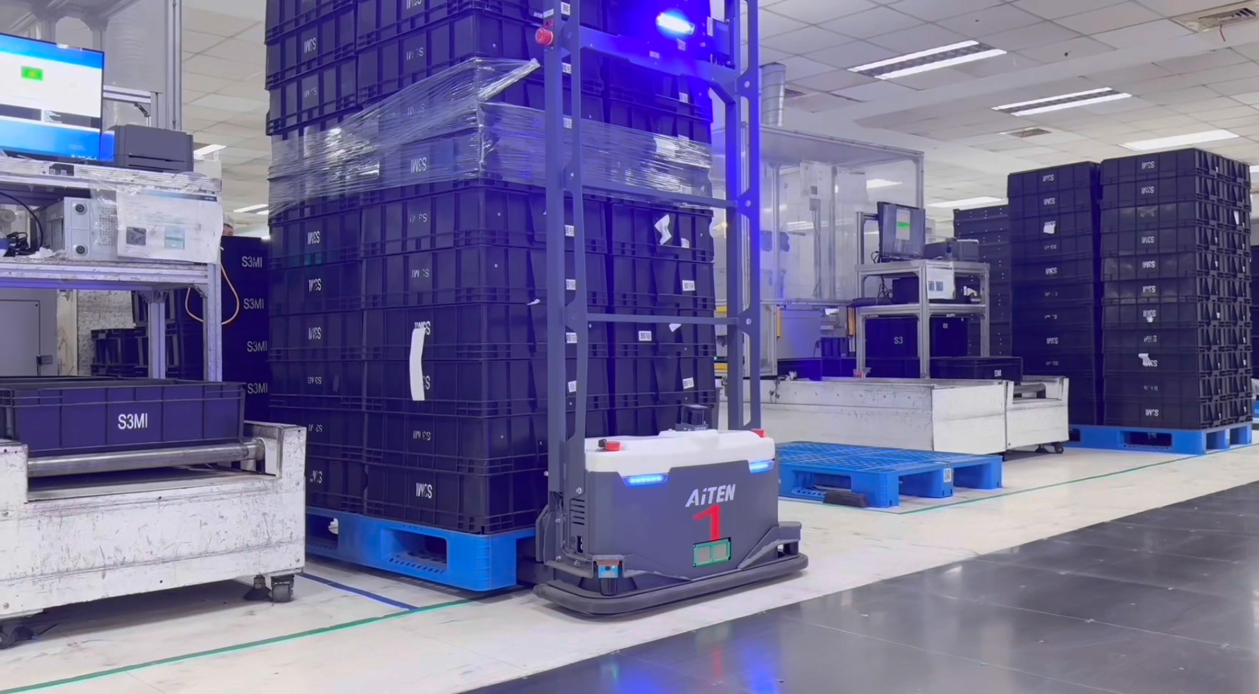 ​AGV无人叉车的应用：AiTEN 海豚之星如何赋能工厂内部物流